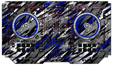 Numark NS 7 II Skin Sparkasm Blue
